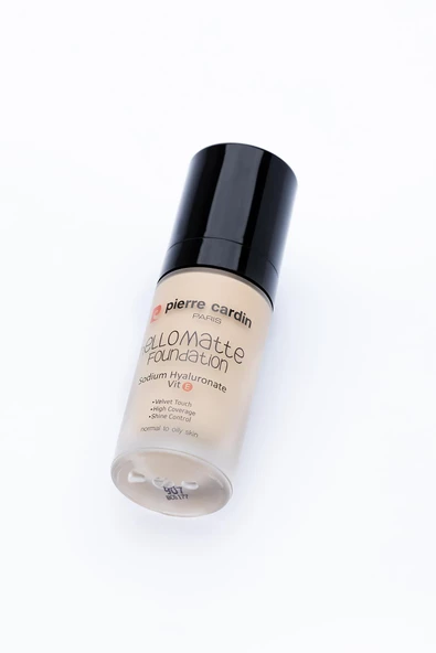 Pierre Cardin HelloMatte Foundation - Sun Beige - 30 ML - Resim 6