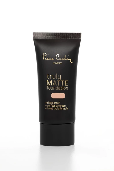 Pierre Cardin Truly Matte Foundation -  Ivory Buff - Resim 7