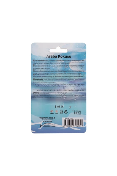 Pierre Cardin Araba Kokusu - Okyanus 8 ml - Resim 7