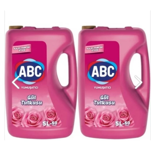 Abc Yumusatıcı 5Lt Gul*2 Lı - Resim 2