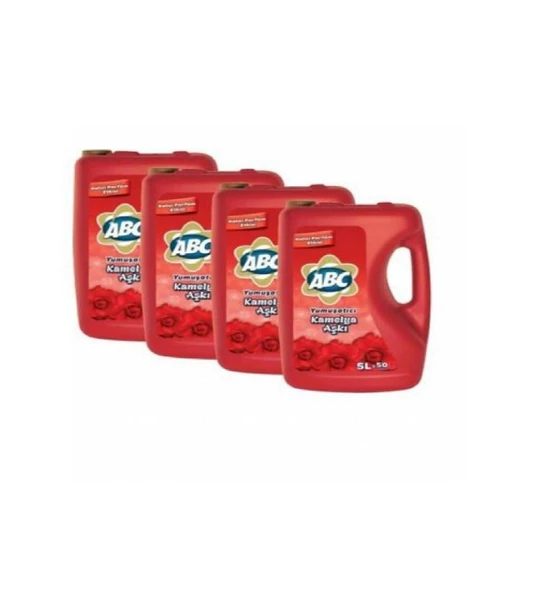 ABC Kamelya Aşkı 5 lt 4'lü Yumuşatıcı - Resim 2