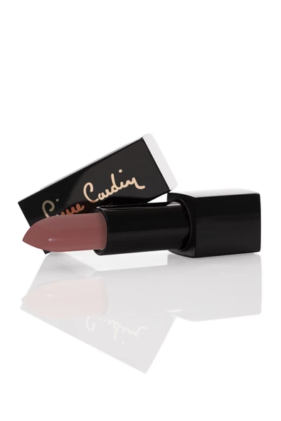 Pierre Cardin Retro Matte Lipstick  - Beige - 143 - Resim 4
