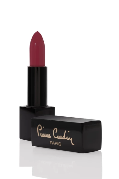 Pierre Cardin Retro Matte Lipstick  - Ruby Red - 154 - Resim 2