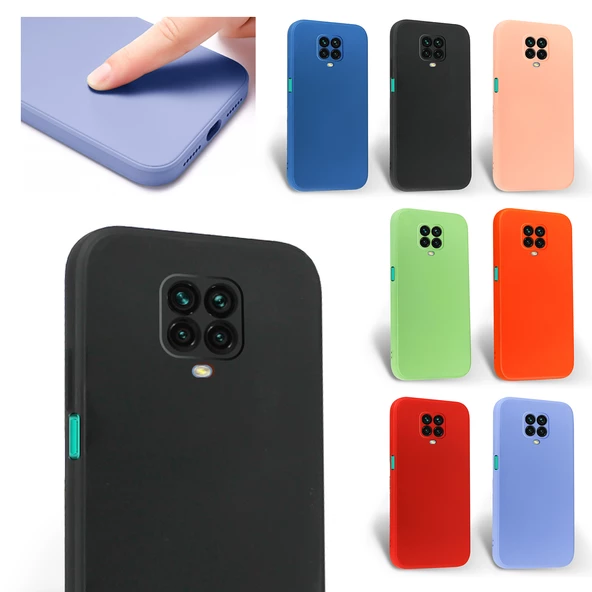 Xiaomi Redmi Note 9S / 9 PRO Kılıf Kamera Korumalı Lansman Silikon Kapak ürün görseli 1