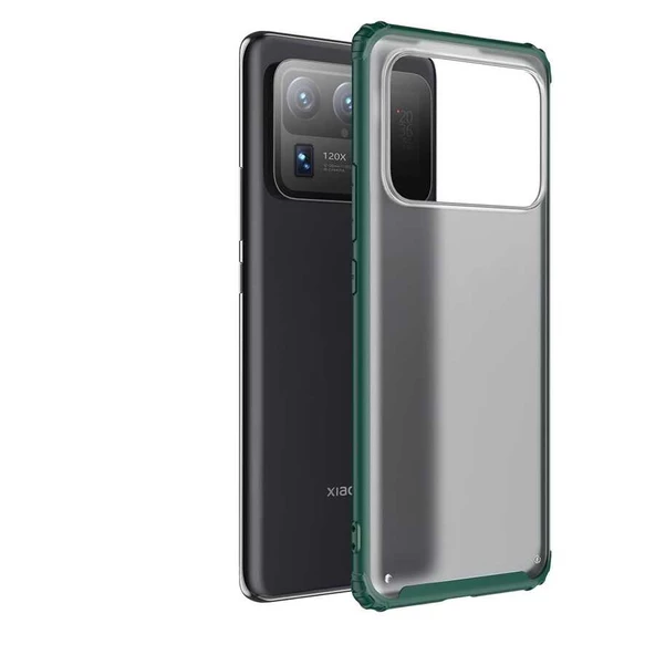 Xiaomi Mi 11 Ultra Kılıf Kamera Çıkıntılı Airbag Tasarım Sert Silikon ürün görseli 1