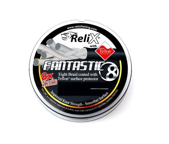 Relix Fantastic 8x 15 Mm 150 Mt İpek Misina ürün görseli 1