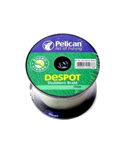 Pelican Despot 0,12 Mm 1500 Mt İpek Misina ürün görseli 1