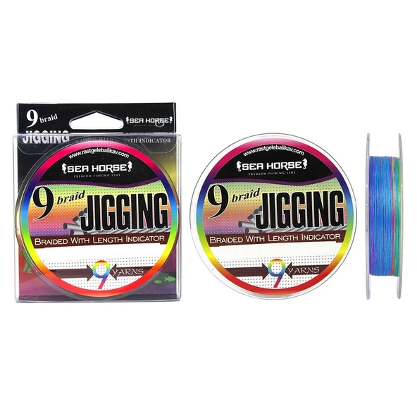 Sea Horse Jigging Pe 0,40 Mm 200mt 9x İpek Misina ürün görseli 1