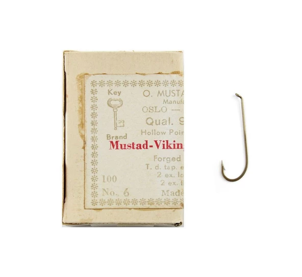 Mustad Viking Hooks 94831 A No:6 100 Pcs İğne ürün görseli 1