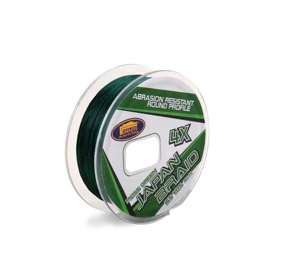 Lineaeffe Japan Braid Green 150 M 4x 0,08 Mm ürün görseli 1