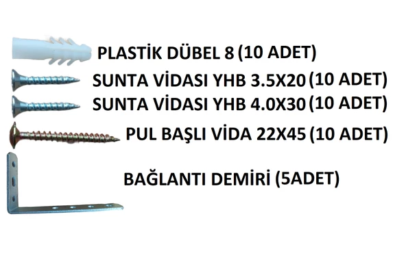 NALBUY DEPREM MOBİLYA SABİTLEME SETİ - Resim 2
