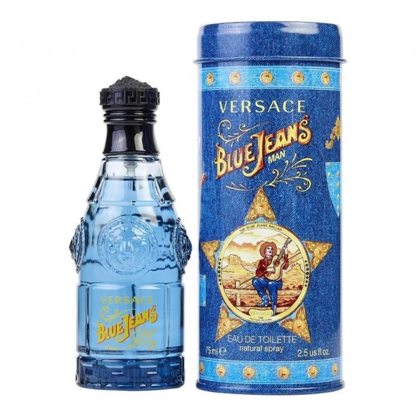 Versace Blue Jeans EDT 75ml Erkek Parfümü ürün görseli 1