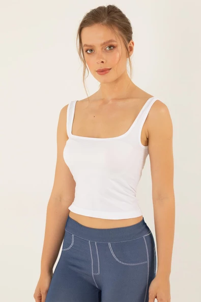 Miorre Seamless Dikişsiz Crop Tişört - Resim 6