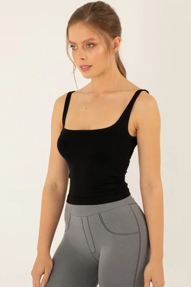 Miorre Seamless Dikişsiz Crop Tişört - Resim 11
