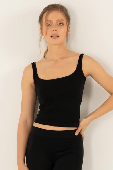 Miorre Seamless Dikişsiz Crop Top Atlet - Resim 3