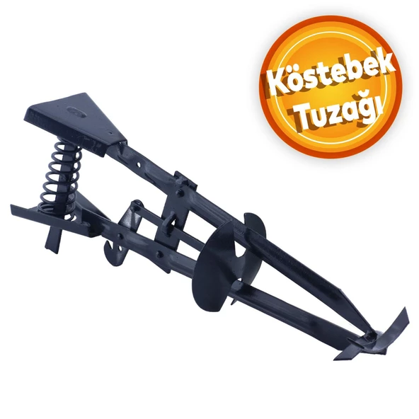 Köstebek Tuzağı Köstü Tuzak Fak Yakalama Kapanı Metal Tuzak ürün görseli 1