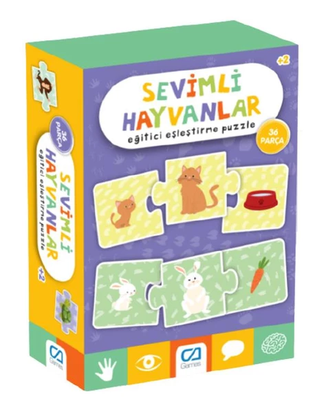 Sevimli Hayvanlar 36 Parça Puzzle ürün görseli 1