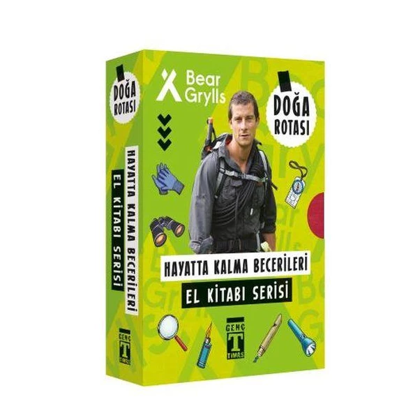 Doğa Rotası Hayatta Kalma Becerileri El Kitabı Serisi 6 Kitap ürün görseli 1