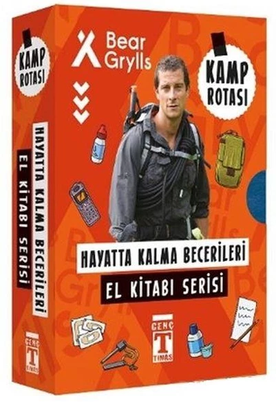 Kamp Rotası Hayatta Kalma Becerileri El Kitabı Serisi 6 Kitap ürün görseli 1