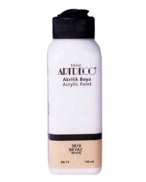 Artdeco Akrilik Boya 140 ml Beyaz ürün görseli 1