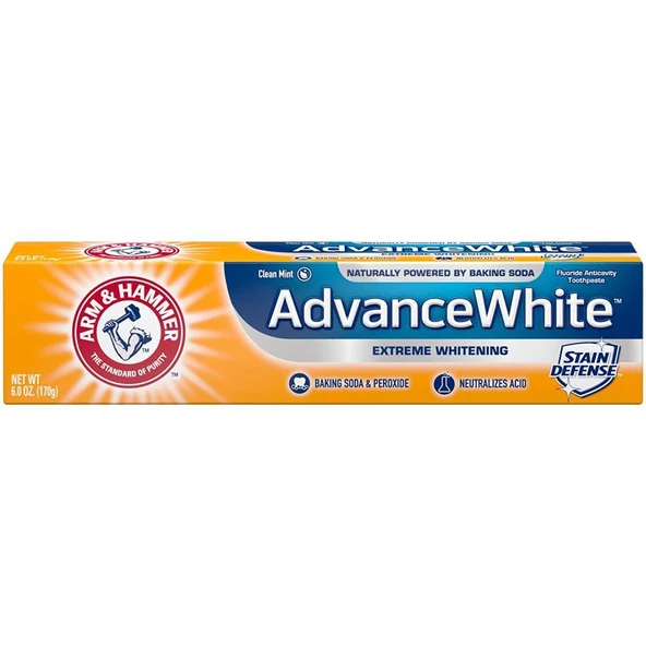 Arm & Hammer Advanced White Extreme Whitening Diş Macun 170gr ürün görseli 1