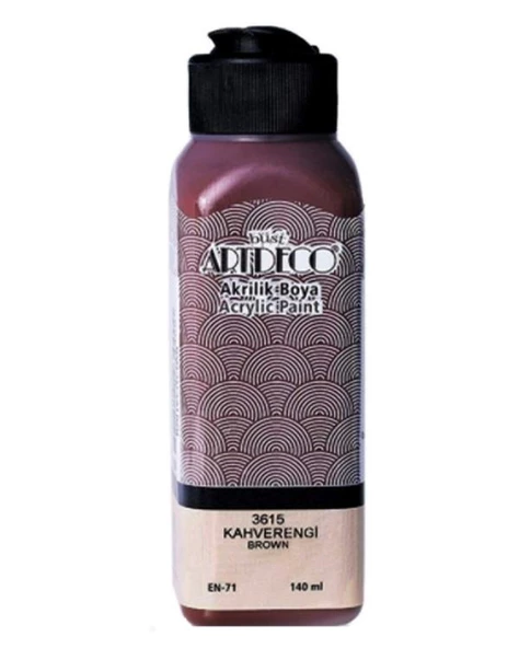 Artdeco Akrilik Boya 140 ml Kahverengi ürün görseli 1
