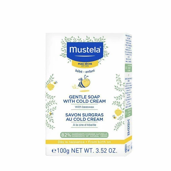Mustela Gentle Soap With Cold Cream 100 gr Besleyici Sabun ürün görseli 1