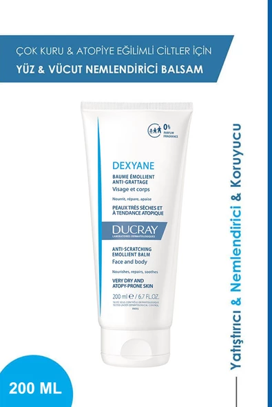 Ducray Dexyane Baume Cilt Bariyerini Beslemeye ve Onarmaya Yardımcı Balsam200 ML ürün görseli 1