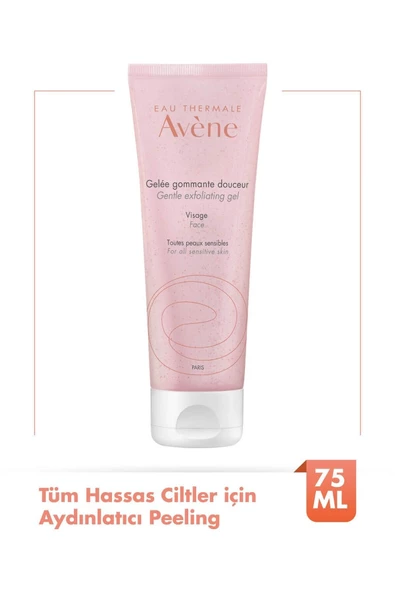 Avene Gentle Exfoliating Gel Tüm Hassas Ciltler için Aydınlatıcı Peeling 75 ml ürün görseli 1