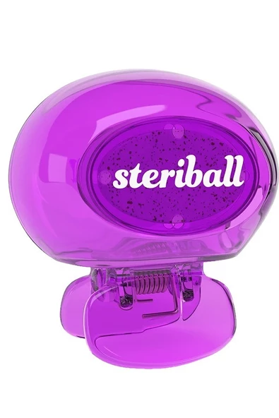 Steriball Renkli Diş Fırçası Koruyucu Hijyenik Kap YetişkinMor ürün görseli 1