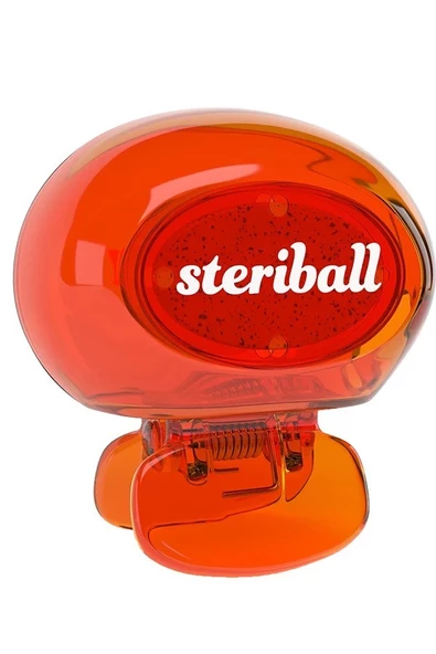 Steriball Renkli Diş Fırçası Koruyucu Hijyenik Kap YetişkinTuruncu ürün görseli 1