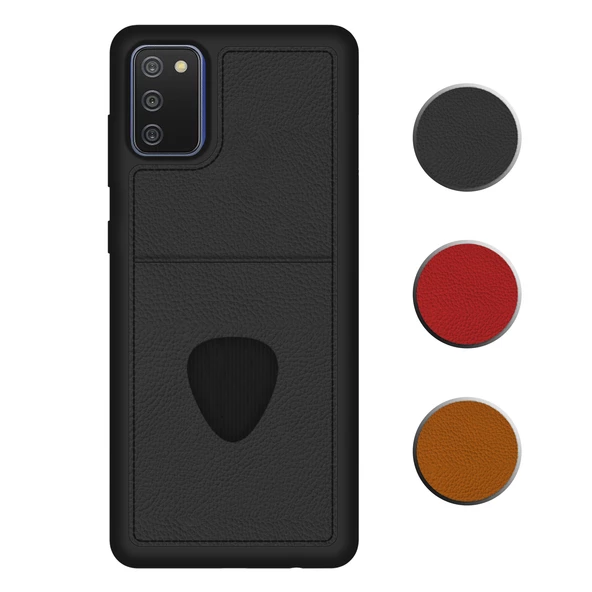 FitCase Samsung Galaxy A02s Kılıf Proda Deri Tek Kartlık Cepli Kapak ürün görseli 1