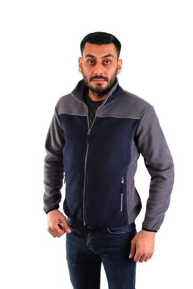 ESER - Katyonik Polar - Lacivert,Gri - Slim Fit ürün görseli 1
