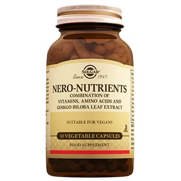 Solgar Nero Nutrients 30 Adet ürün görseli 1