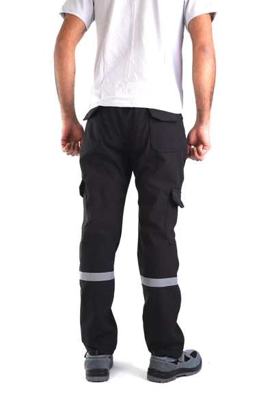 ESER - Softshell Pantolon - Siyah - Resim 2