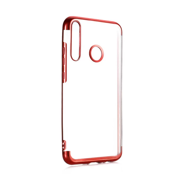 Huawei P40 Lite E Kılıf Zore Dört Köşeli Lazer Silikon Kılıf ürün görseli 1