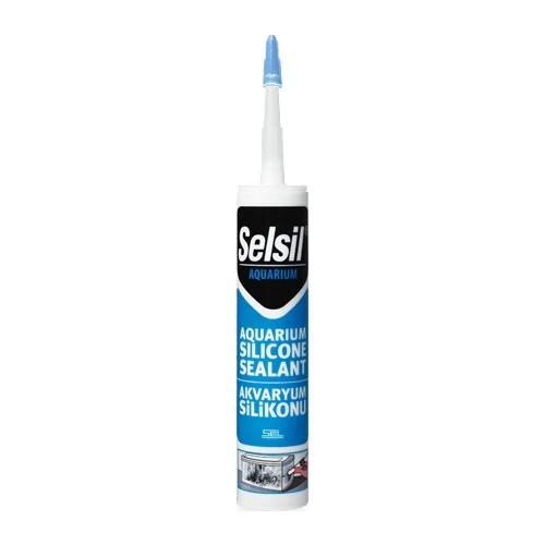 Selsil Akvaryum Silikonu Şeffaf 280 Ml ürün görseli 1