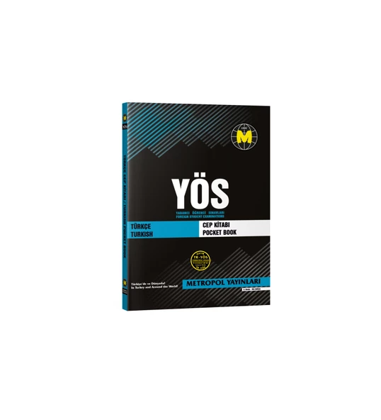 TR-YÖS TÜRKÇE CEP KİTABI ürün görseli 1