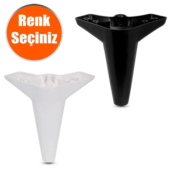 Aspen Lüks Mobilya Kanepe Sehpa TV Ünitesi Koltuk Ayağı 15 cm Baza Ayak ürün görseli 1