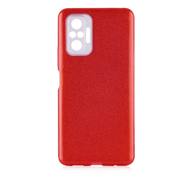 Xiaomi Redmi Note 10 Pro Kılıf Shining Simli Tasarım Silikon - Resim 9
