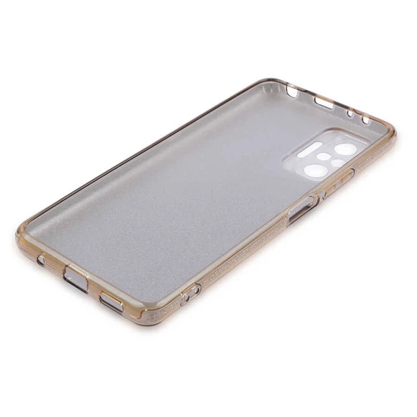 Xiaomi Redmi Note 10 Pro Kılıf Shining Simli Tasarım Silikon - Resim 2