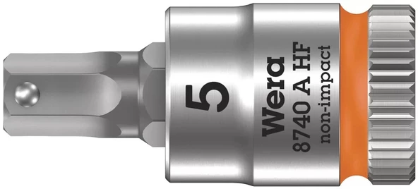 Wera 8740 A HF Hex-Plus 1/4" Lokma 5x28mm 05003335001 ürün görseli 1