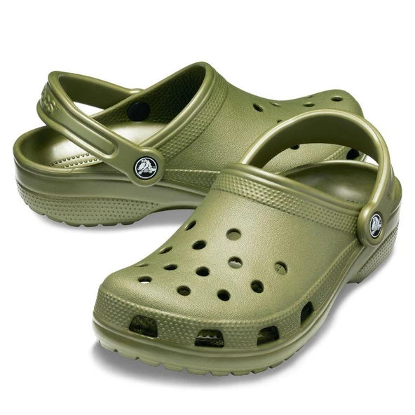 Crocs Classic - Askeri yeşil Terlik 10001-309 - Resim 2