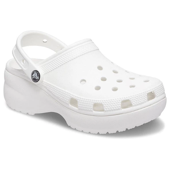 Crocs Classic Platform Terlik Beyaz 206750-100 ürün görseli 1