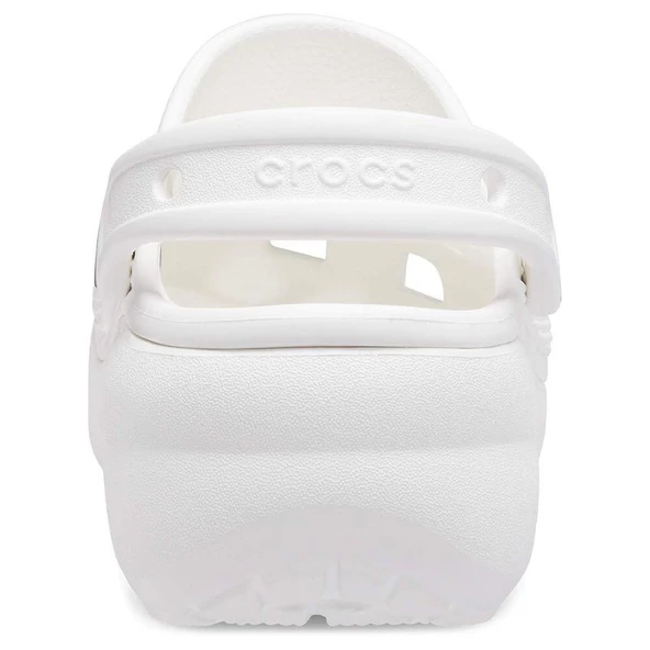Crocs Classic Platform Terlik Beyaz 206750-100 - Resim 4