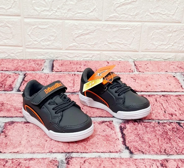 Kinetix Romer Gri Çocuk Sneaker Erkek Bebe Spor ürün görseli 1