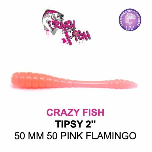 CRAZY FISH TIPSY / 50 MM SAHTE SİLİKON - Resim 6