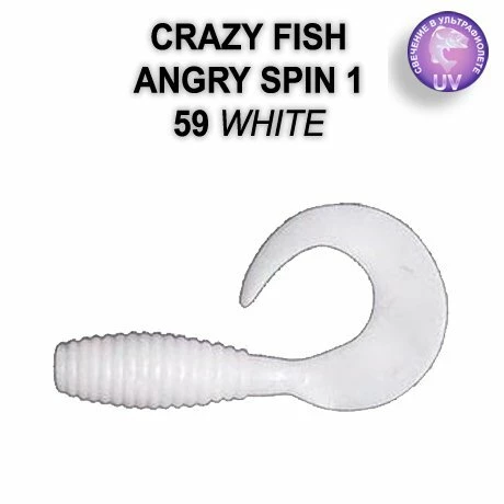 CRAZY FISH ANGRY SPIN 25 MM SAHTE BALIK - Resim 5