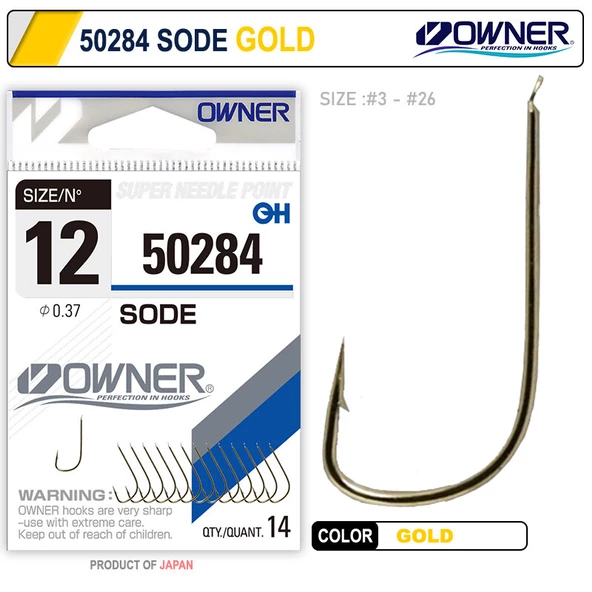 Owner 50284 Sode Gold İğne - Resim 2