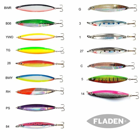 Fladen Nidingen 7 cm. 8 g. Kaşık - Resim 2